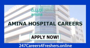 Amina Hospital Careers